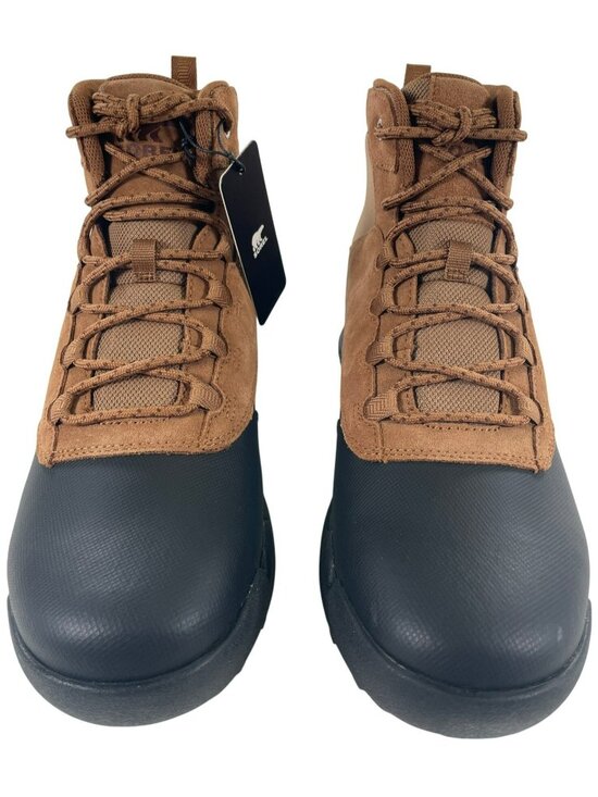Sorel Buxton Lite Lace Waterproof Insulated Boots Elk & Black Men\'s Sz 11.5 NEW main image 4